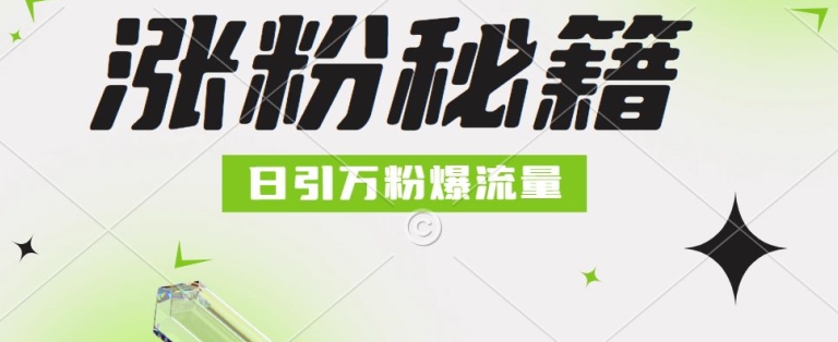最新小和尚抖音涨粉，日引1万+，流量爆满-中创网-创业项目大全_网络资源分享