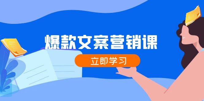 爆款文案营销课：公域转私域，涨粉成交一网打尽，各行业人士必备-中创网-创业项目大全_网络资源分享