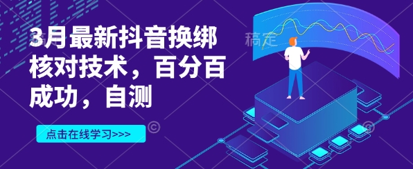 3月最新抖音换绑核查技术性，百分之百取得成功，测试-中创网_专注互联网创业,项目资源整合-中创网-创业项目大全_网络资源分享