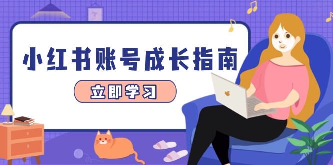 （14650期）小红书账号成长指南，爆款选题+精准定位+数据分析，系统提升账号变现能力-中创网-创业项目大全_网络资源分享